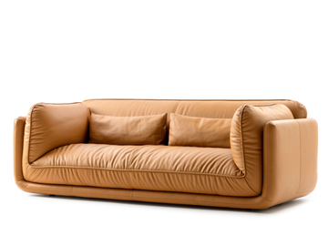 LXR30 - 4 seater leather sofa by LEOLUX LX - view 3